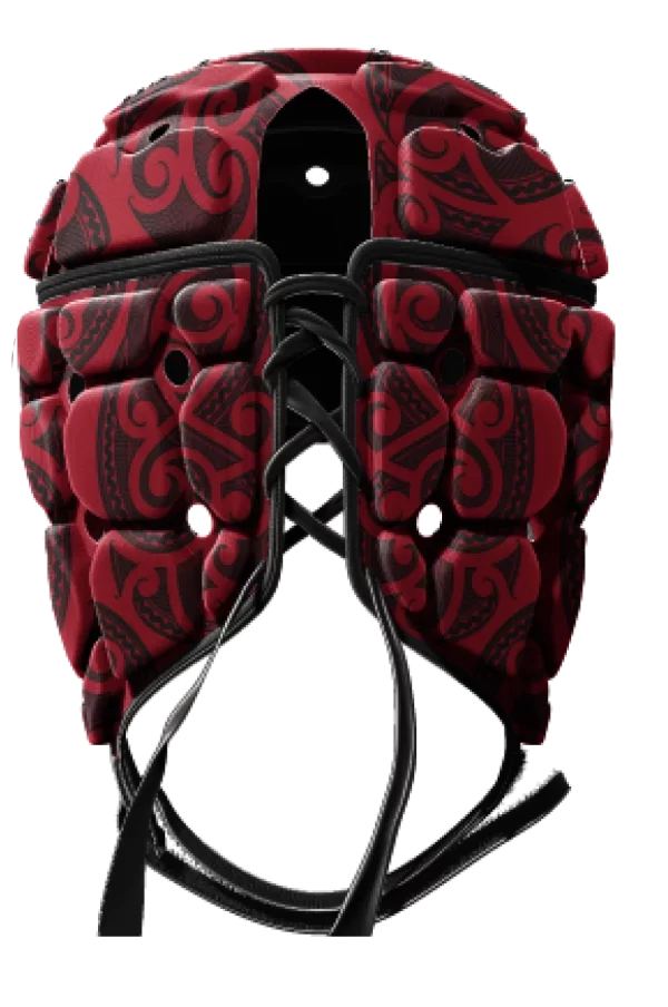 tribal red/black