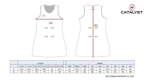 centaurs netball dress